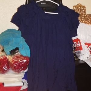 Used Gap blouse, navy blue